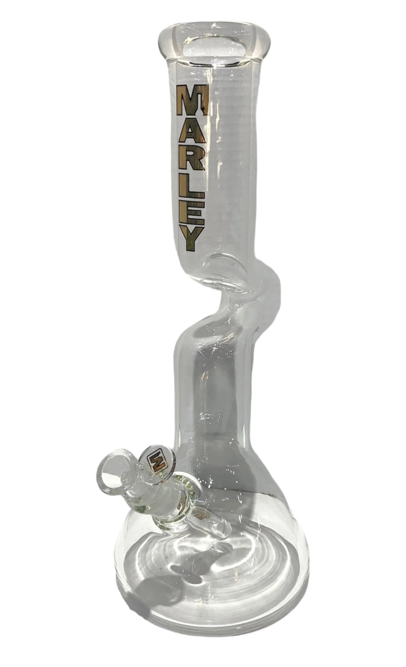 Marley (13'') 7mm Beaker Zong-Gold-Bongs-The Wee Smoke Shop