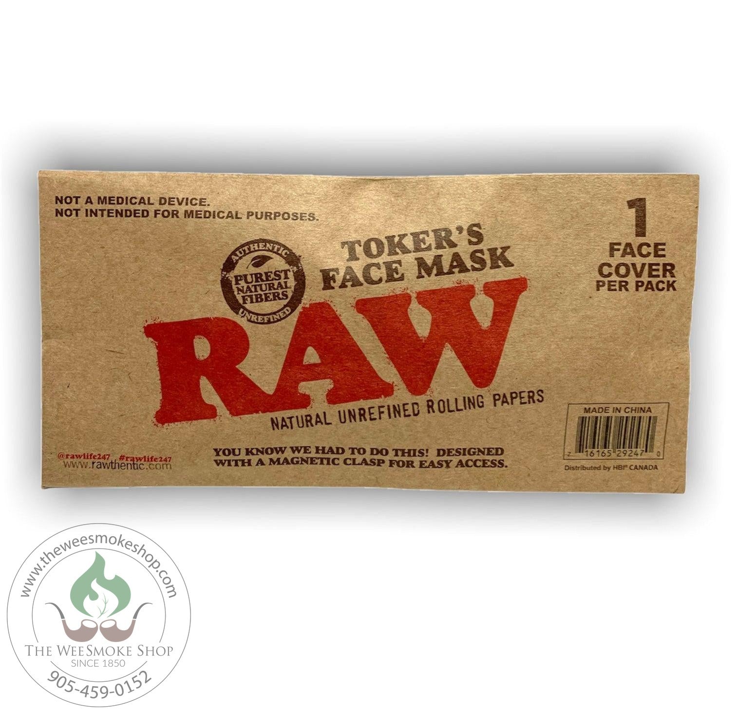 RAW Toker Face Mask