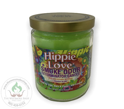 Hippie Love Smoke Odor Exterminator Candle - Wee Smoke Shop