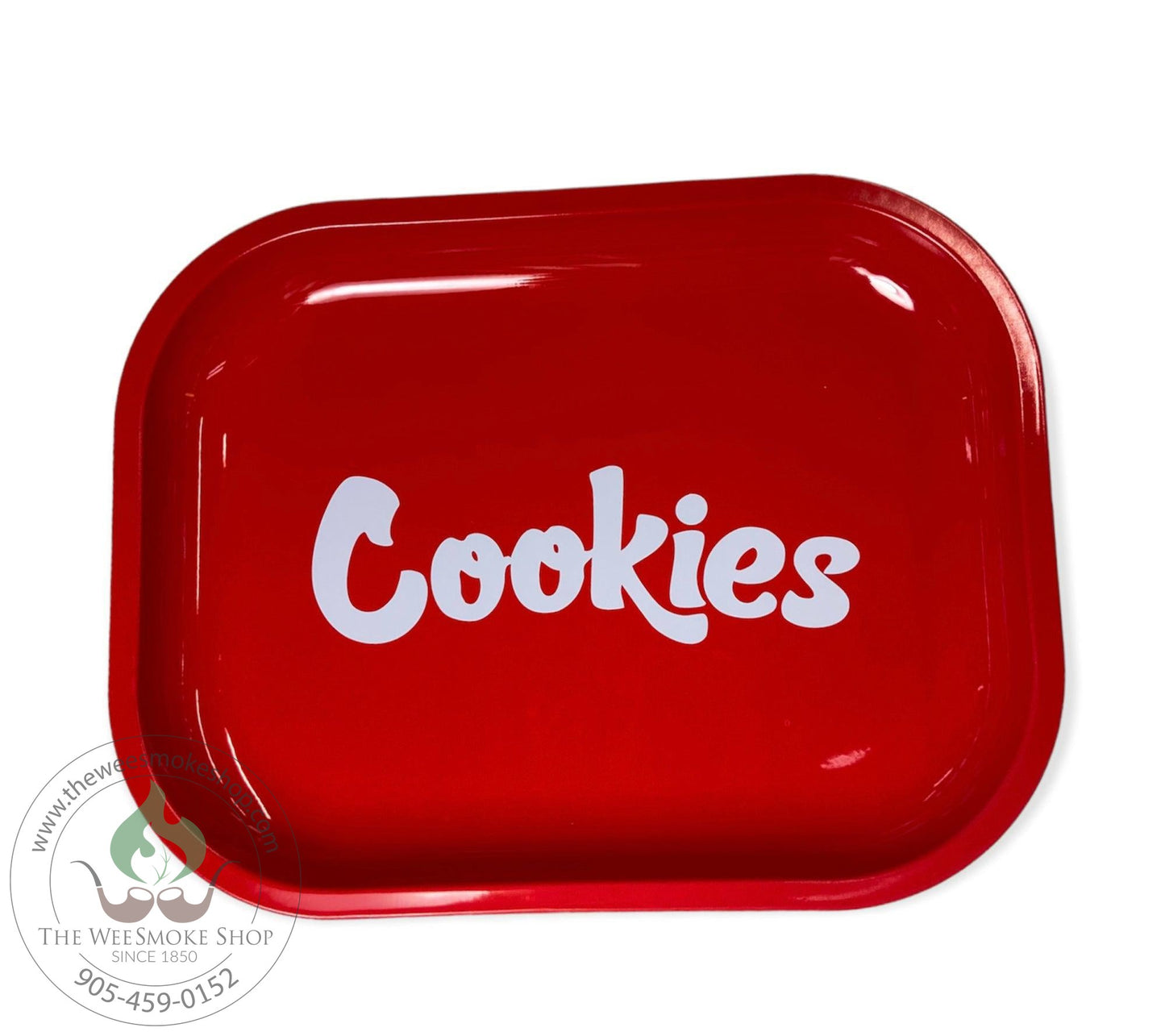 Red Cookies Small Rolling Tray
