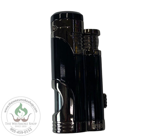 Black Regal Studio 2 Flame Lighter - Wee Smoke Shop