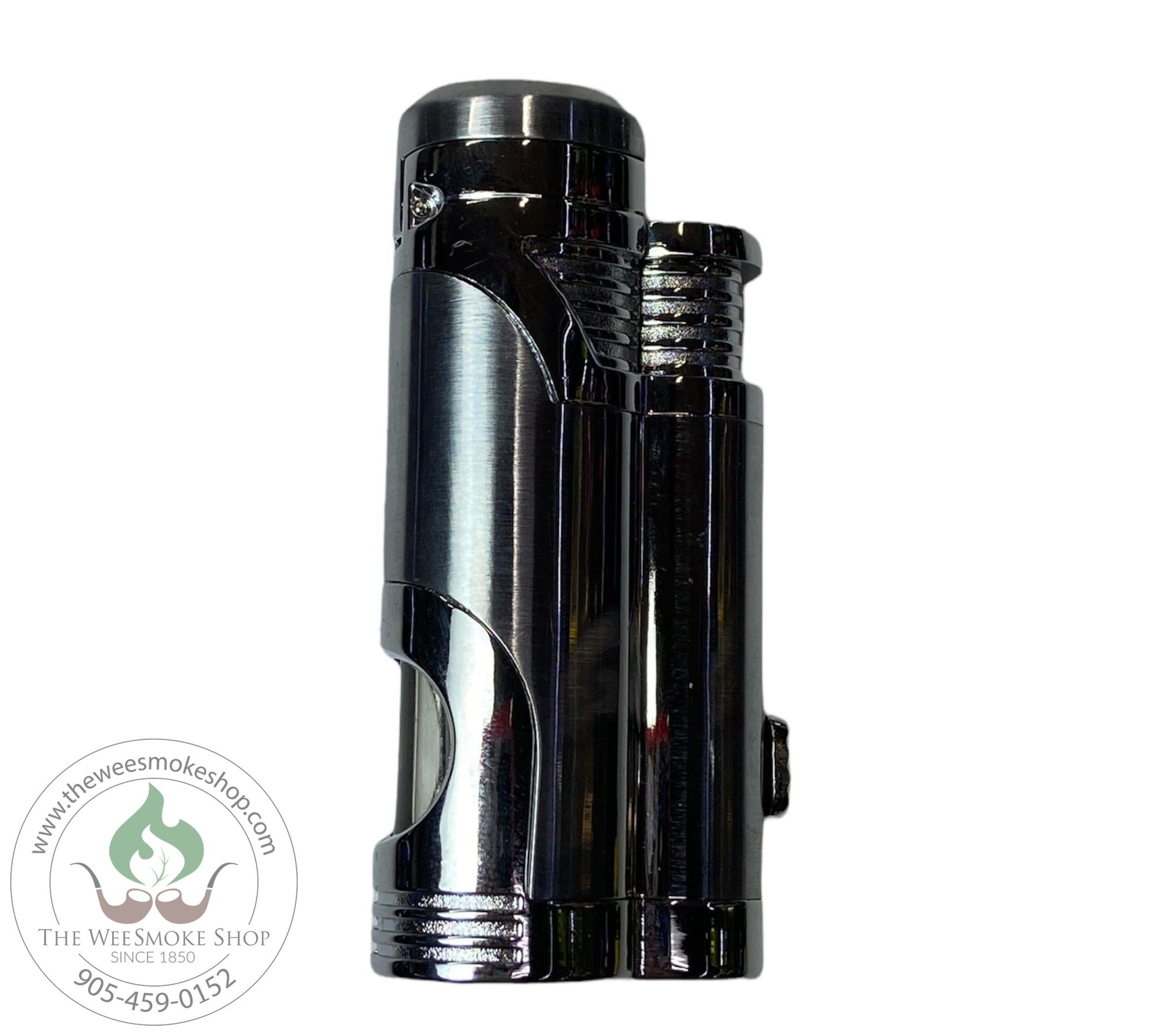 Silver Regal Studio 2 Flame Lighter - Wee Smoke Shop