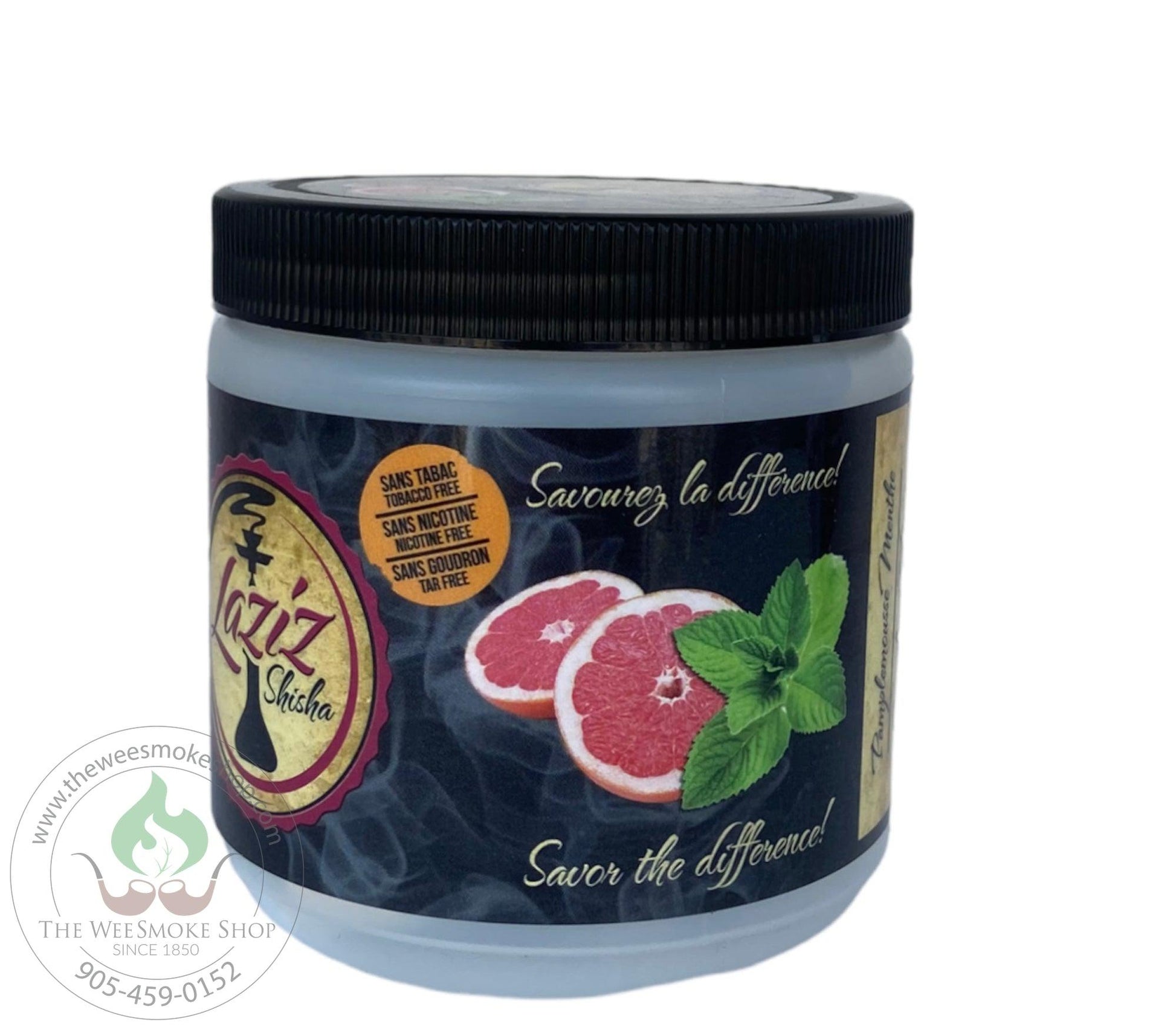 Grapefruit Mint Laziz Herbal Molasses (250g)-Hookah accessories-The Wee Smoke Shop
