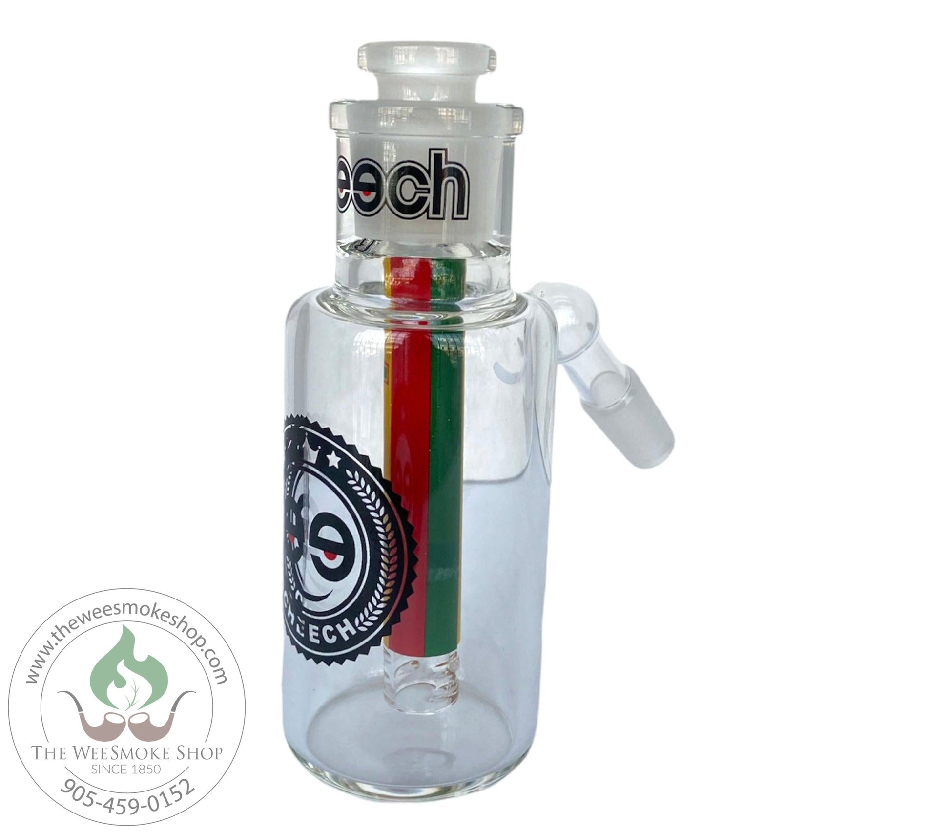 Cheech Ash Catcher with Removable Downstem-Rasta -Ash Catchers- The Wee Smoke Shop
