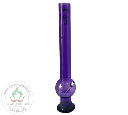 Purple Herbie's Acrylic Bong (18")-Bongs-The Wee Smoke Shop