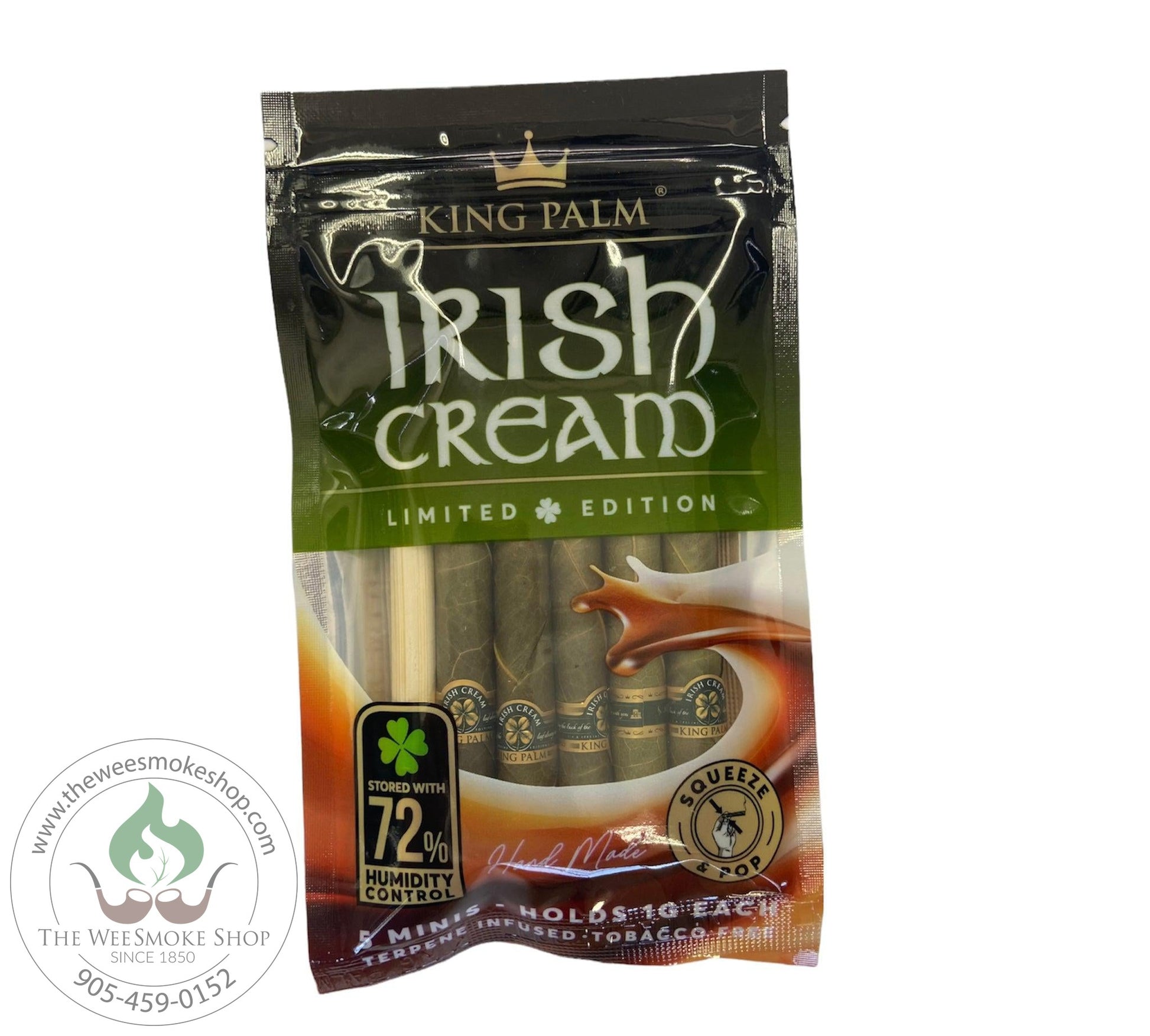 Blunt Cones King Palm Flavoured Rolls (5)-Irish Cream-Blunt Cones-The Wee Smoke Shop