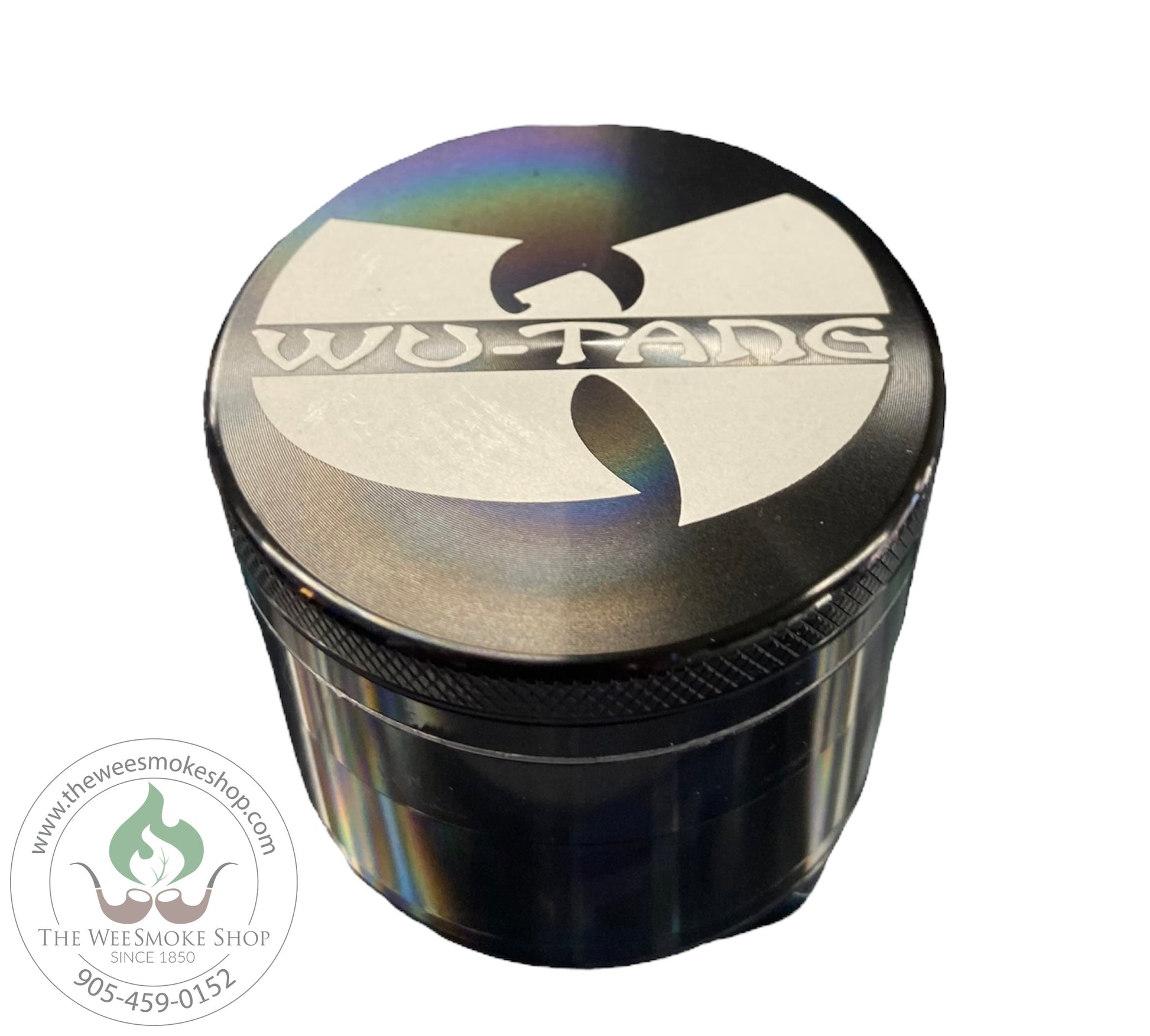 Wee Smoke Shop 4-Part Metal Grinder w/Image (56mm)-Grinder-The Wee Smoke Shop