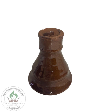 Brown Hookah Clay Bowl - Hookah Accessories - Wee Smoke Shop