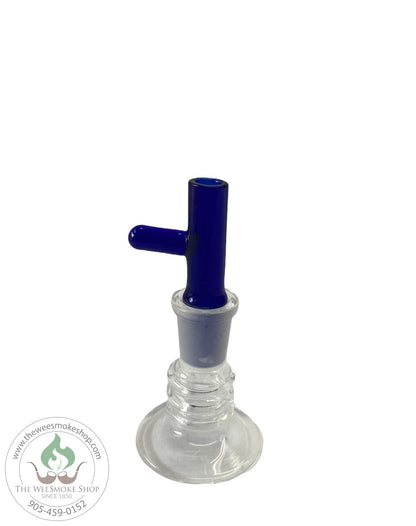 Blue Glass Popper (14mm) - Blue - The Wee Smoke Shop