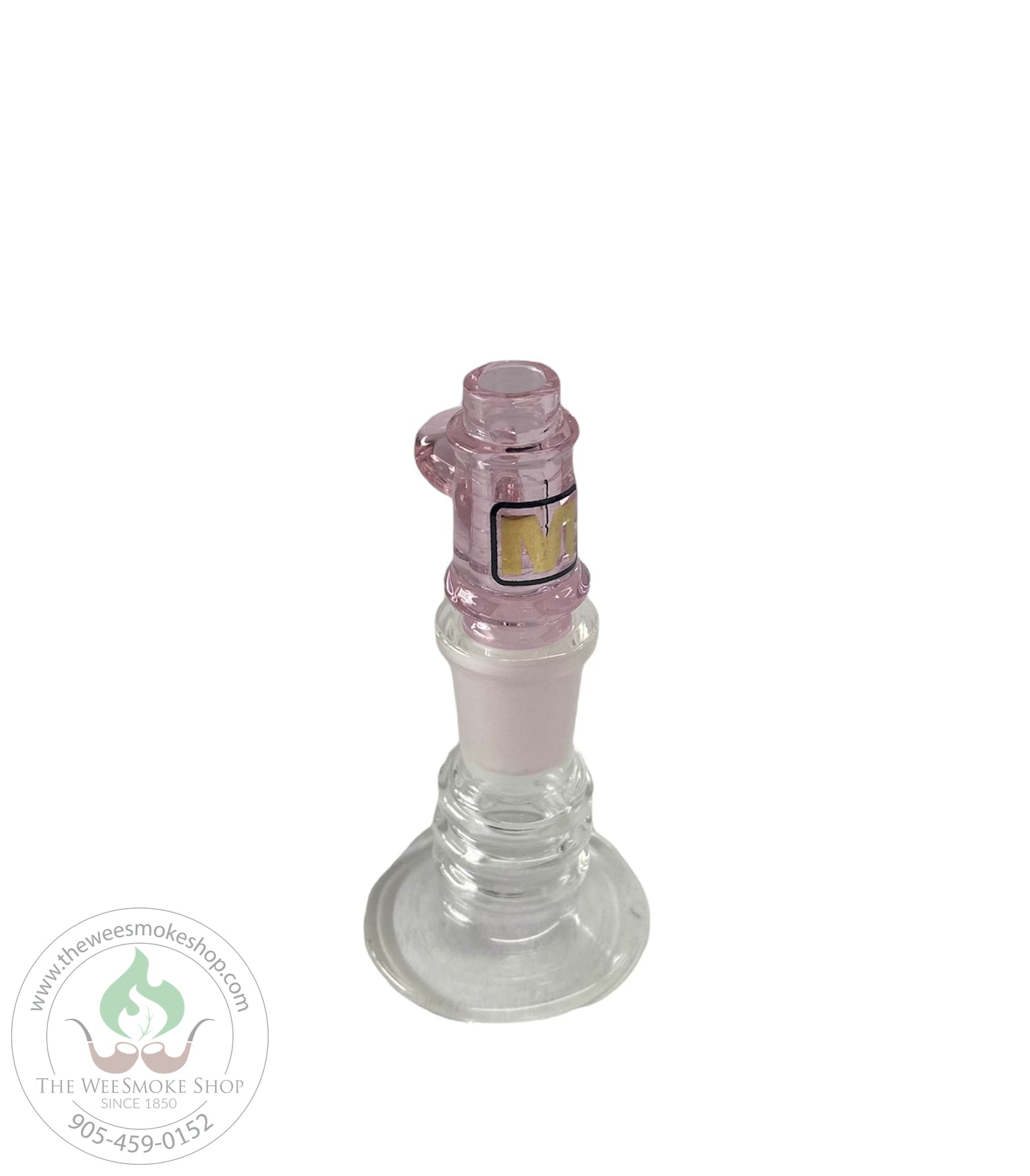 Pink Marley Glass Popper (14mm)-Popper-Pink- The Wee Smoke Shop