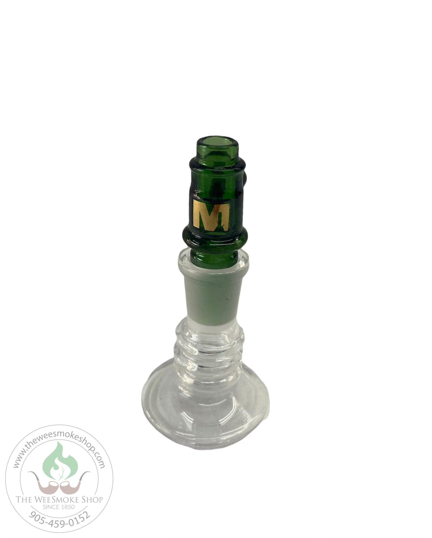 Green Marley Glass Popper (14mm)-Popper-Green- The Wee Smoke Shop