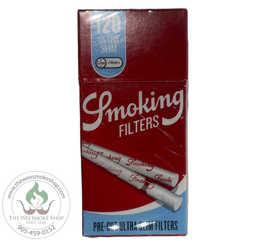 Smoking Filters Pre-Cut (120 Slim) - roll your own - the wee smoke shop