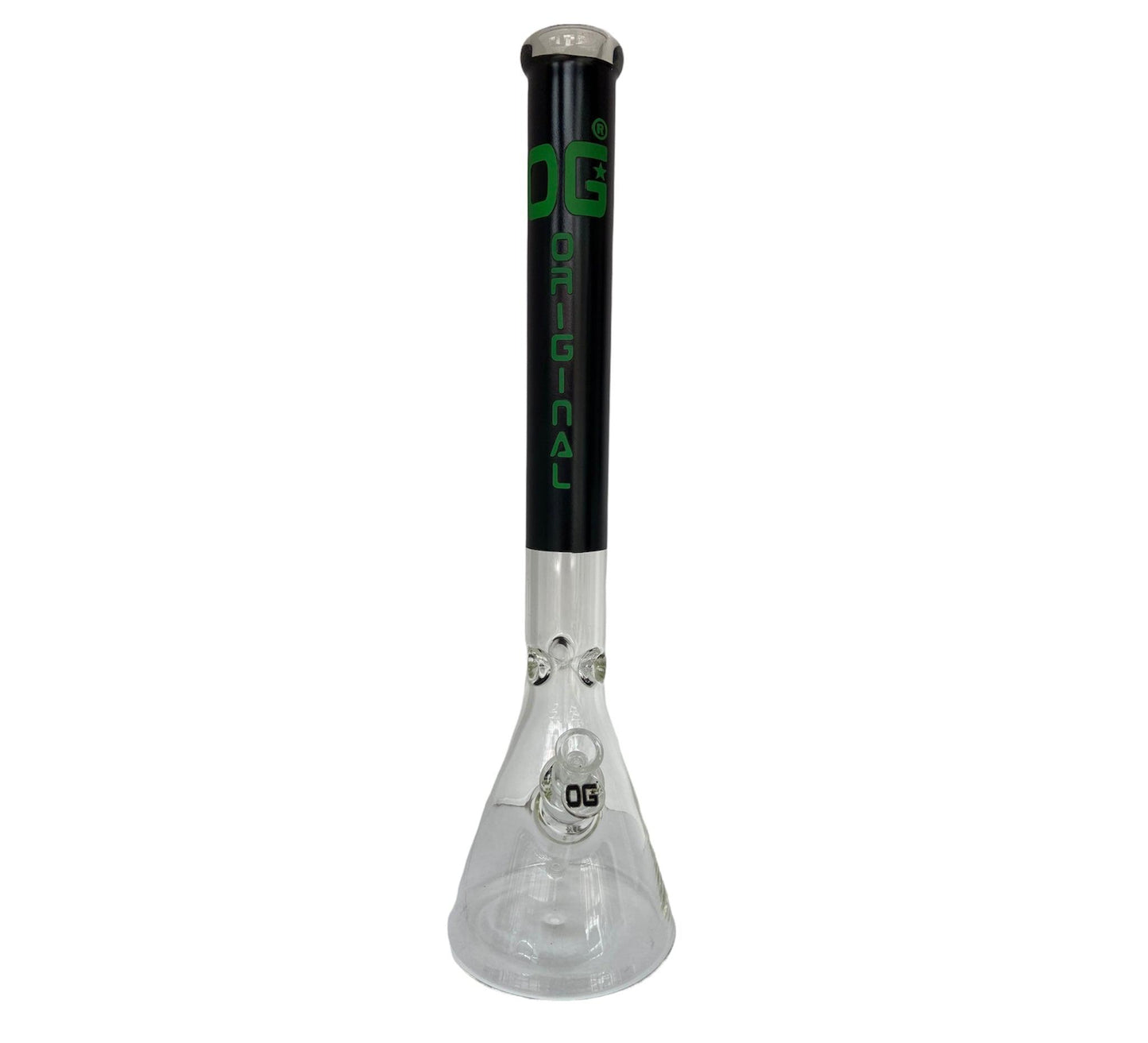 Green OG 7mm Colored Neck Bong (21") - Glass Bong - The Wee Smoke Shop