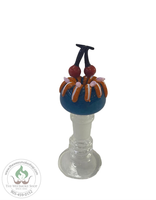 OG (14mm) Fruit Glass Bowl-Blue Cherry-Bowls-The Wee Smoke Shop