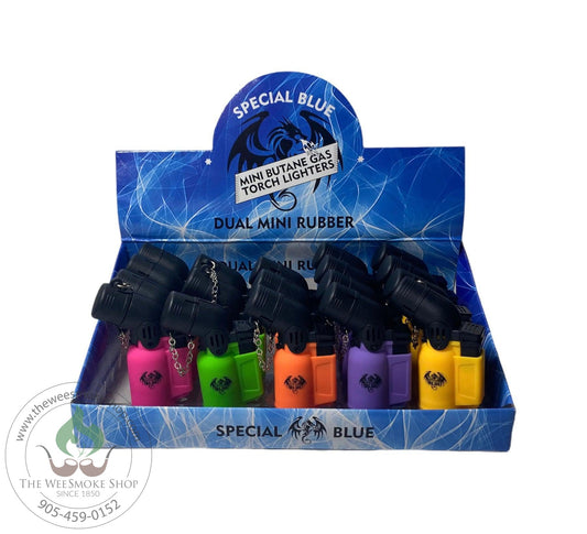 Mini Dual Flame Torch Lighters