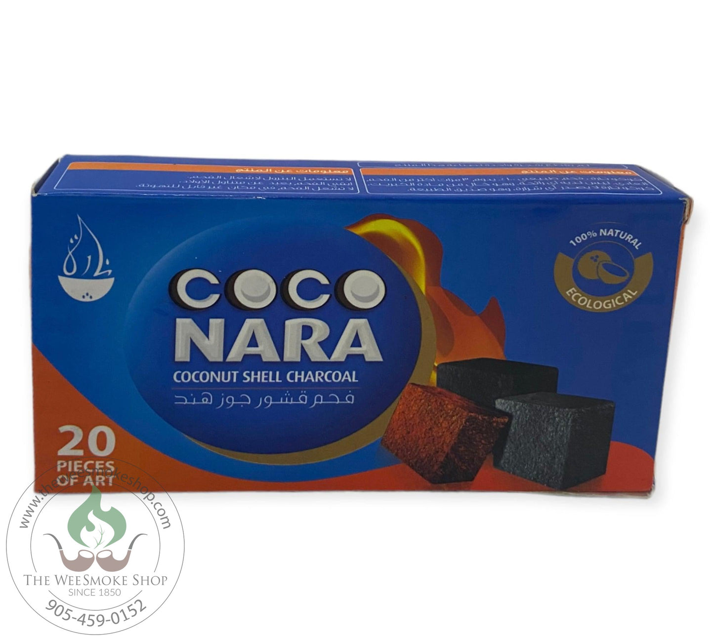 Coco Nara Coconut Coals(20pc) - Hookah Accessories - Wee Smoke Shop