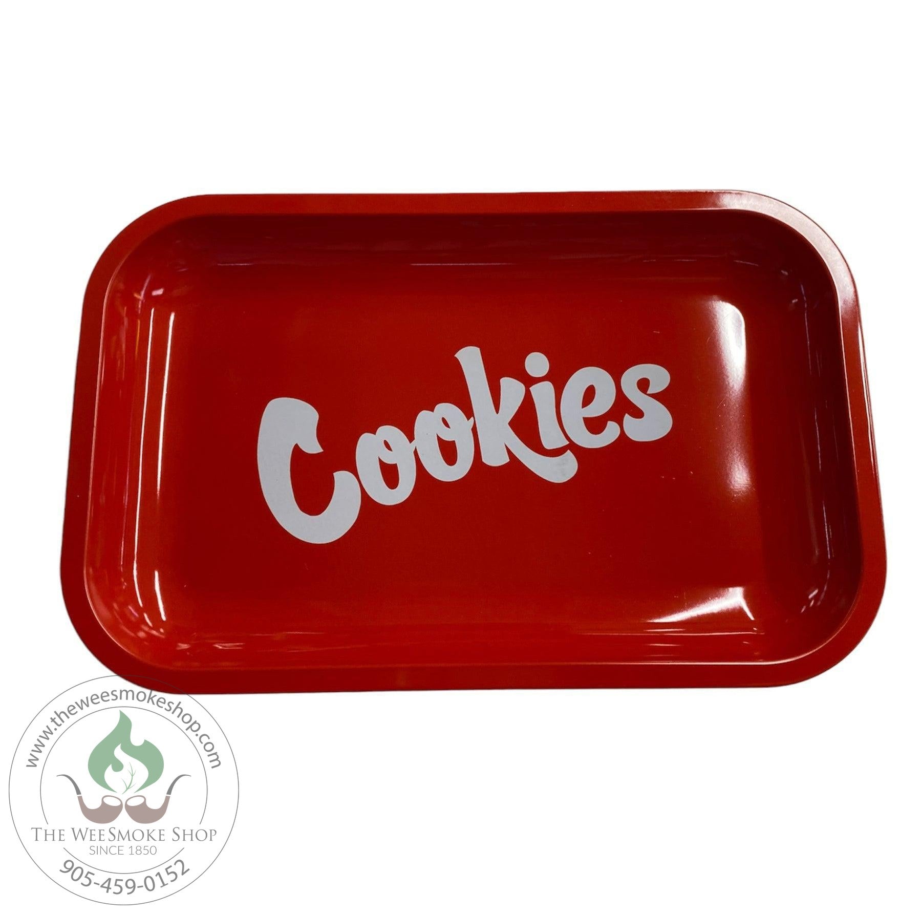Cookies Small Tray-Red-Trays-The Wee Smoke Shop