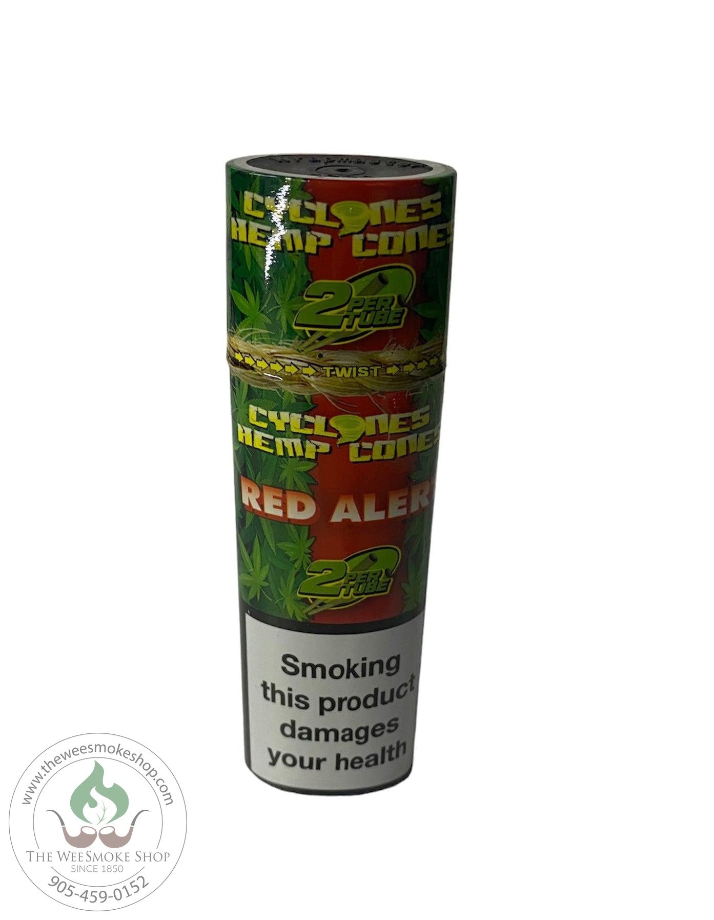 Cyclone Hemp Cone-Red Alert-Cones-The Wee Smoke Shop