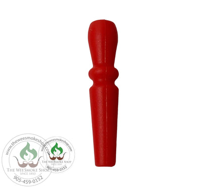 Red Universal Silicone Hookah Tip (1)-The Wee Smoke Shop