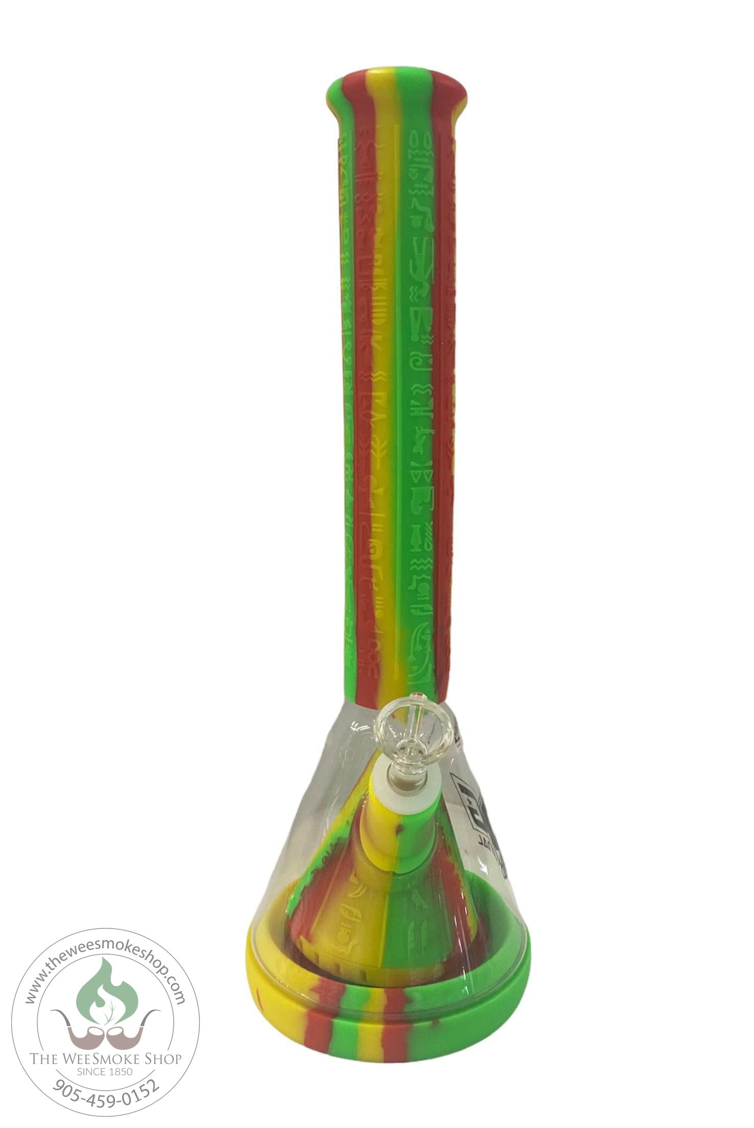 OG 14" Silicone Bong with Triangle Diffuser-Bongs-The Wee Smoke Shop