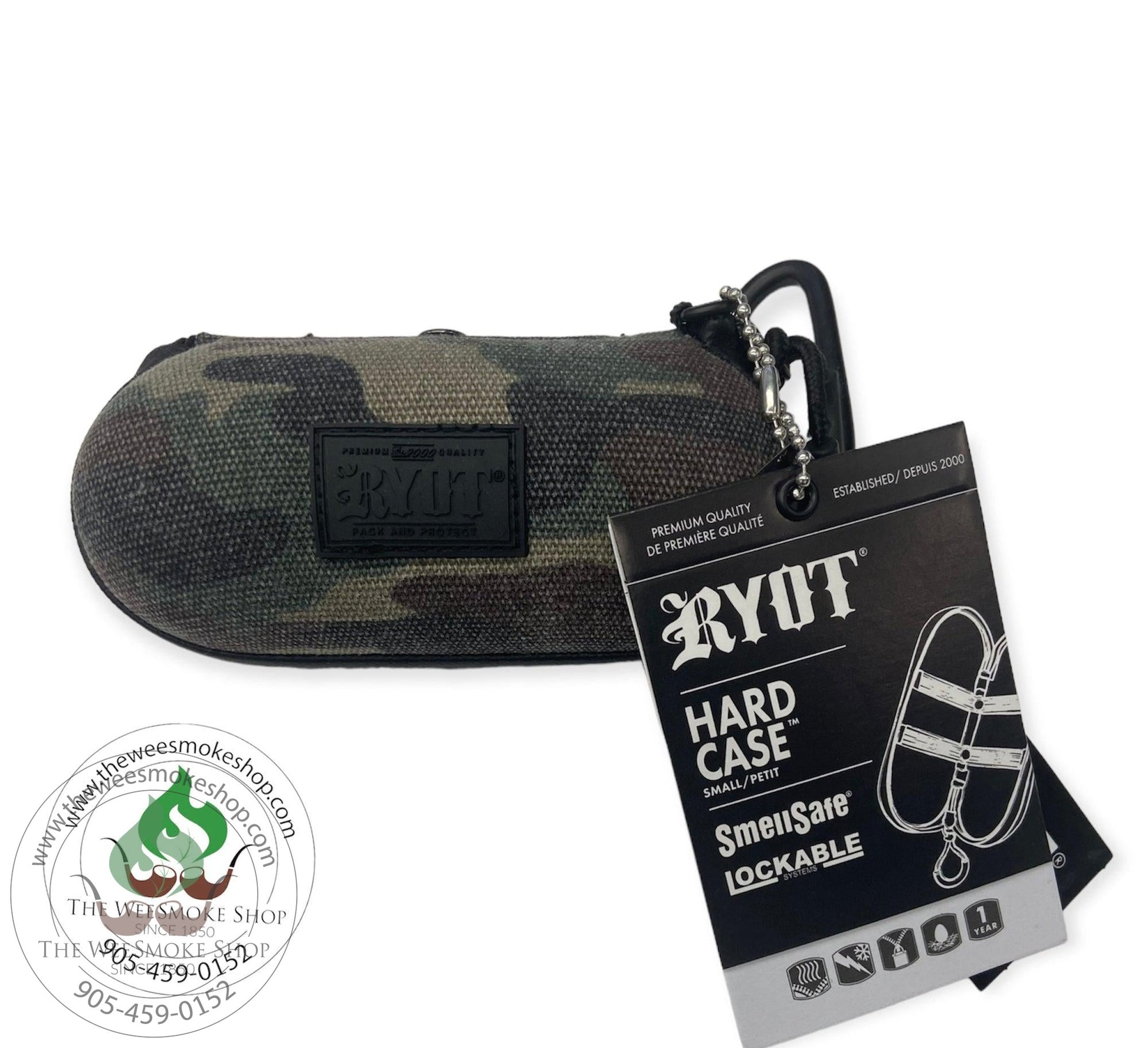 RYOT Small Hard Case camo - storage - the wee smoke shop