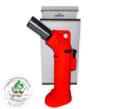 Maven One Torch-Red-Jet Flame Lighters-The Wee Smoke Shop