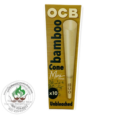 OCB Bamboo Cone Mini x 10 - cones - the wee smoke shop