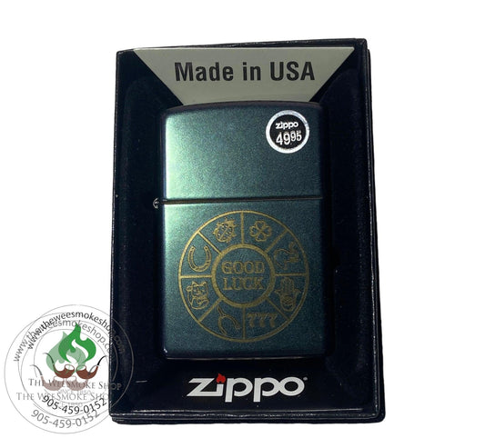 Zippo Lucky Symbol Design-Zippo Lighter-The Wee Smoke Shop
