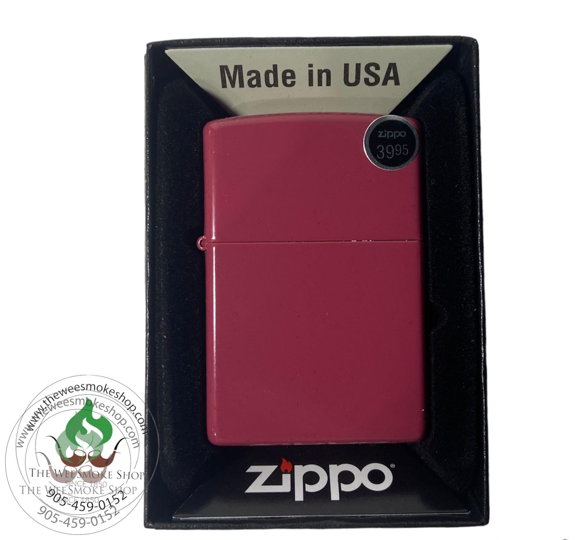 Zippo Brick Red-Zippo Lighter-The Wee Smoke Shop