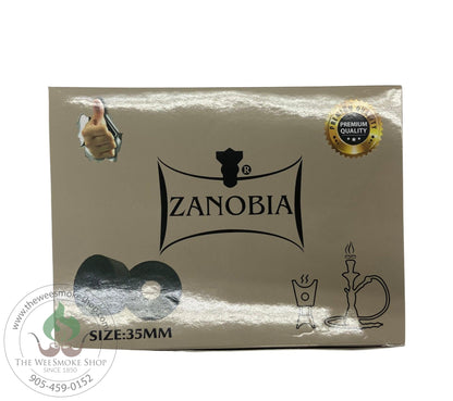 Zanobia Quick Lighting Charcoals (100)-35mm-COals-The Wee Smoke Shop