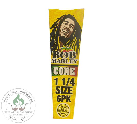 Bob Marley 1 1/4 (6) Cones-Rolling Papers-The Wee Smoke Shop