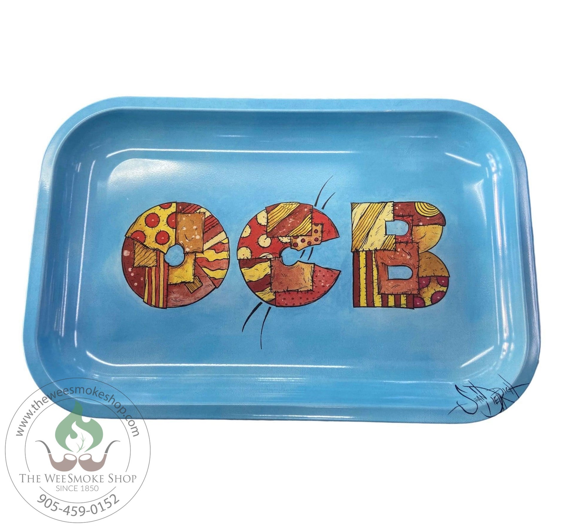 OCB Patchwork Small Tray-Small trays-The Wee Smoke Shop