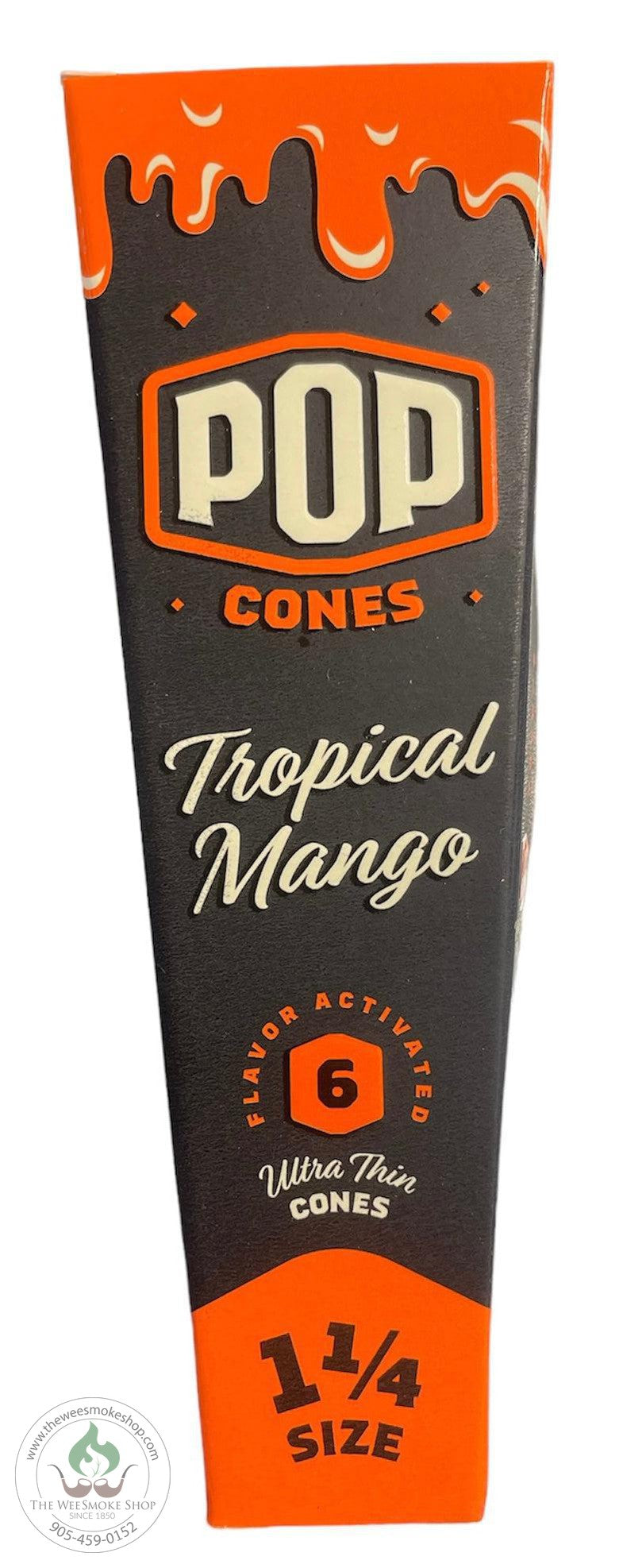 1 1/4 tropical mango pop cones - The Wee Smoke Shop