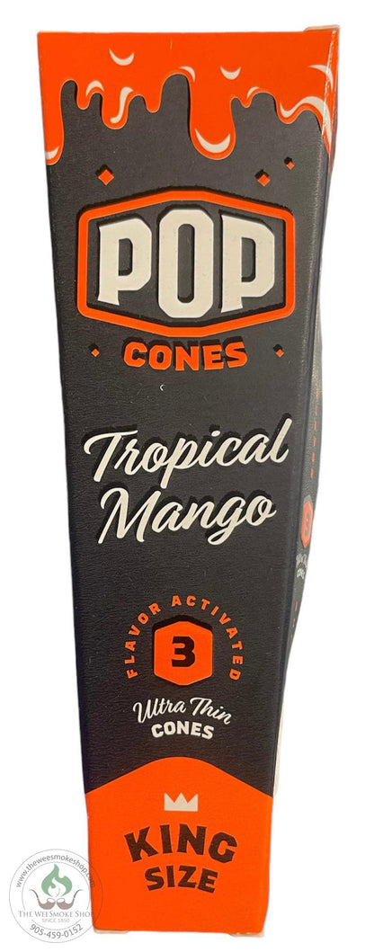 king size tropical mango pop cones - The Wee Smoke Shop