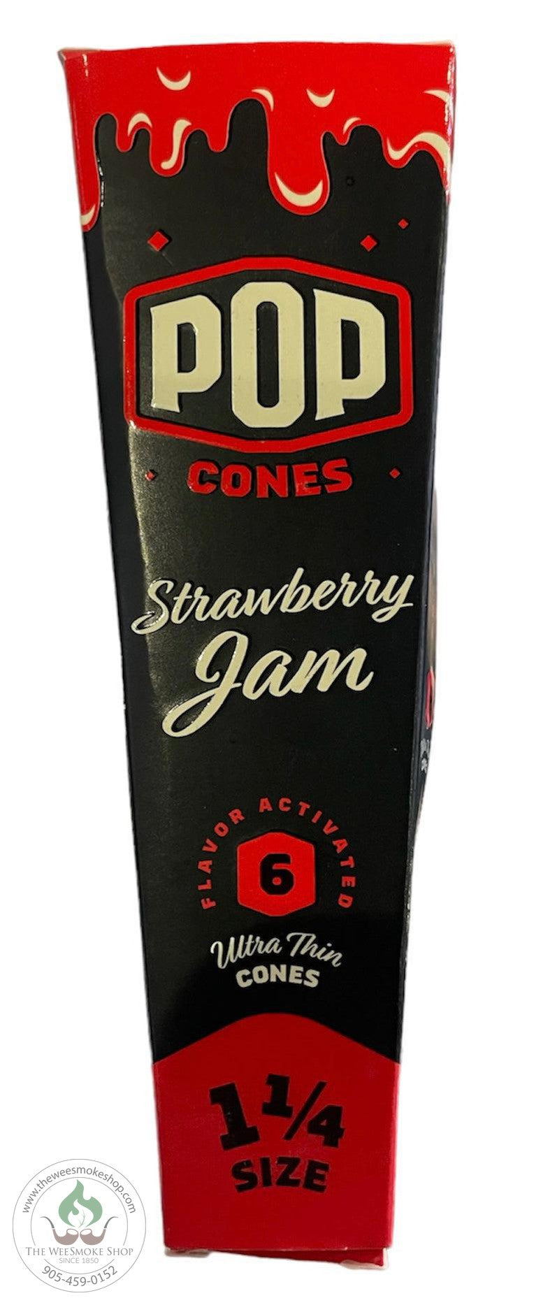 1 1/4 strawberry jam pop cones - The Wee Smoke Shop