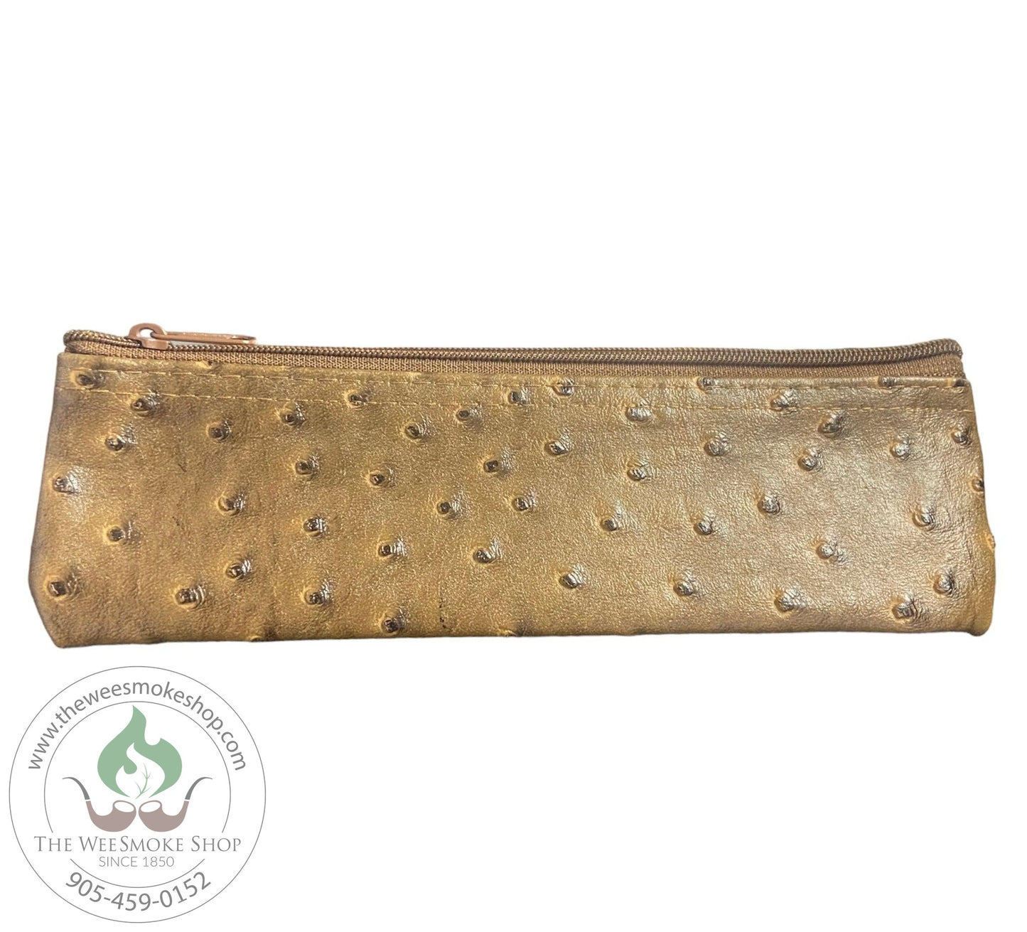 8" Brown Pipe (Dokha) Pouch-Storage-The Wee Smoke Shop