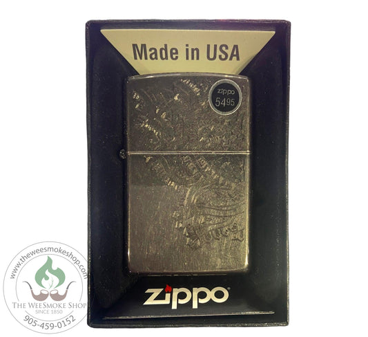Zippo Iced Paisley-Zippo-The Wee Smoke Shop