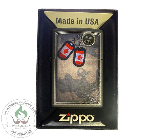 Zippo Canada Dog Tag-Zippo-The Wee Smoke Shop