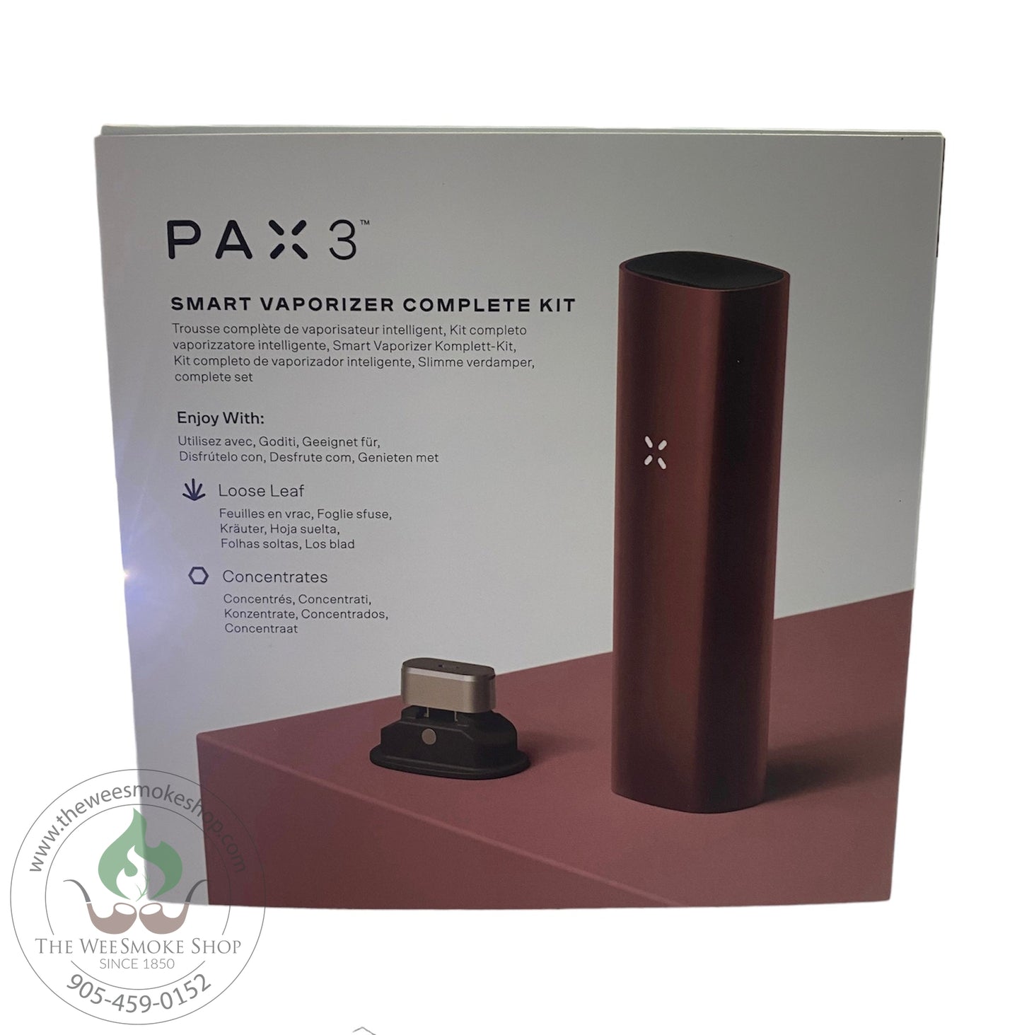 Pax 3 - Dry Herb/Concentrate Vaporizer Complete Kit
