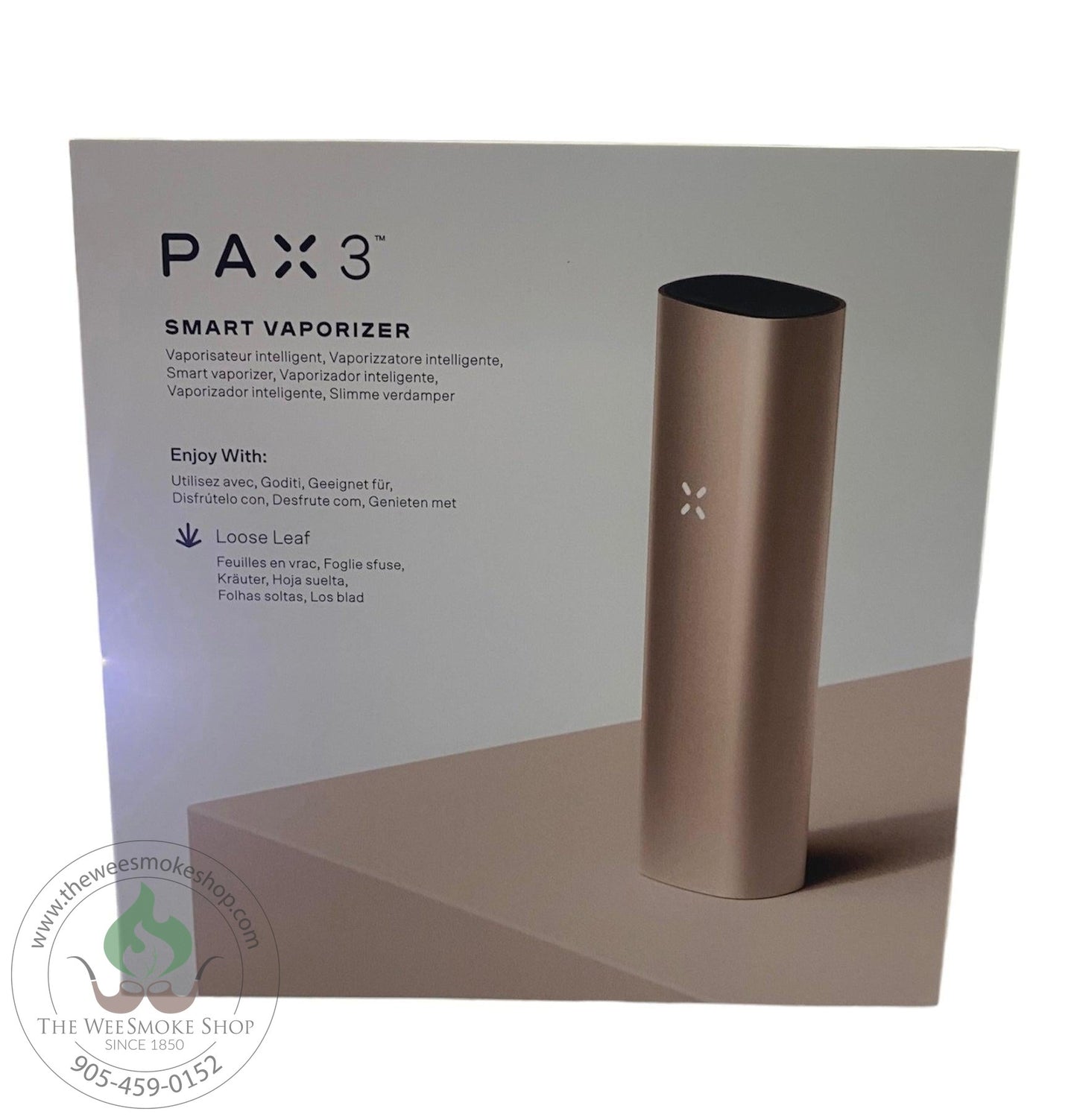 Pax 3 Sand - Dry Herb Vaporizer - The Wee Smoke Shop