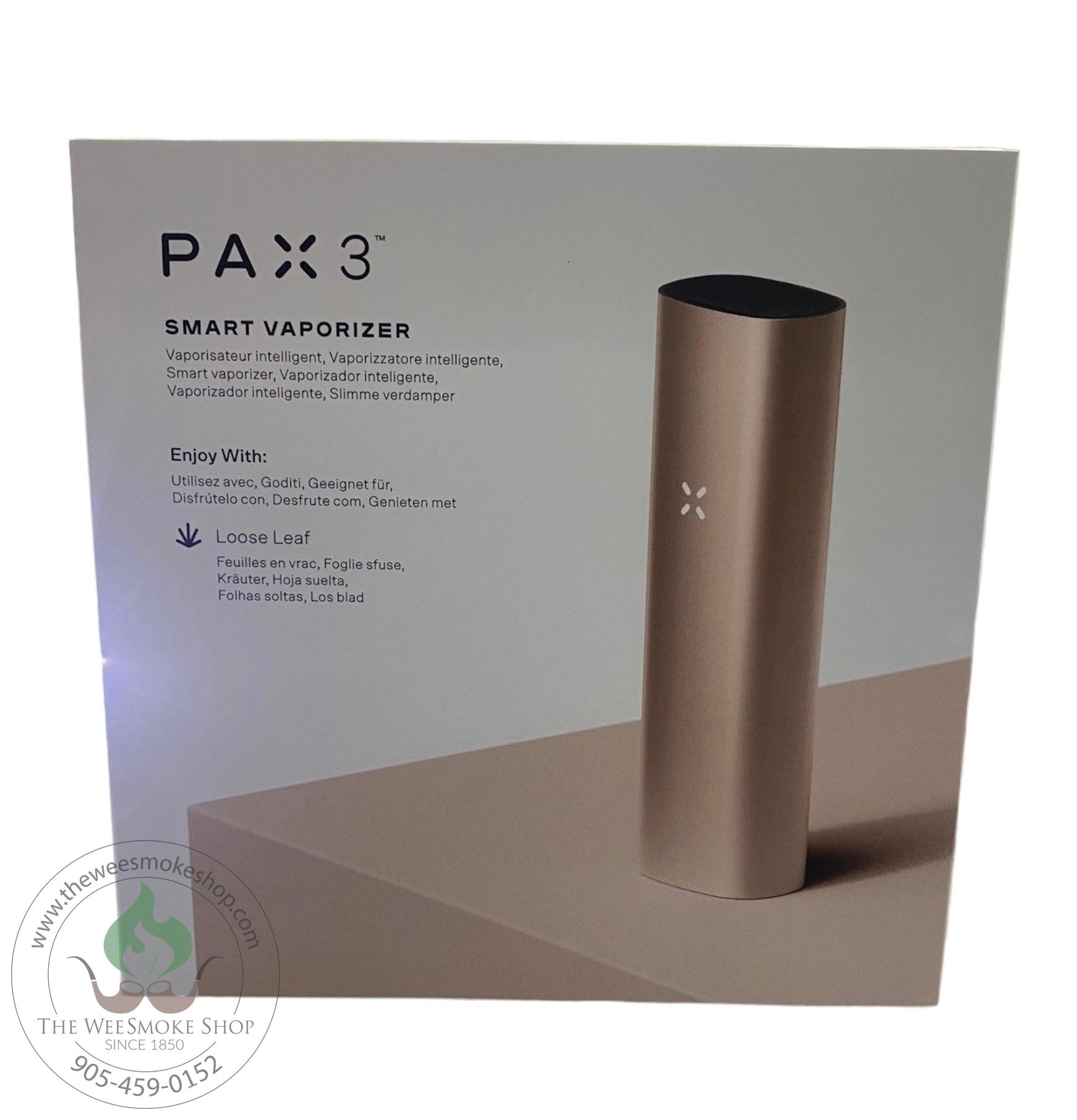 Pax 3 Sand - Dry Herb Vaporizer - The Wee Smoke Shop
