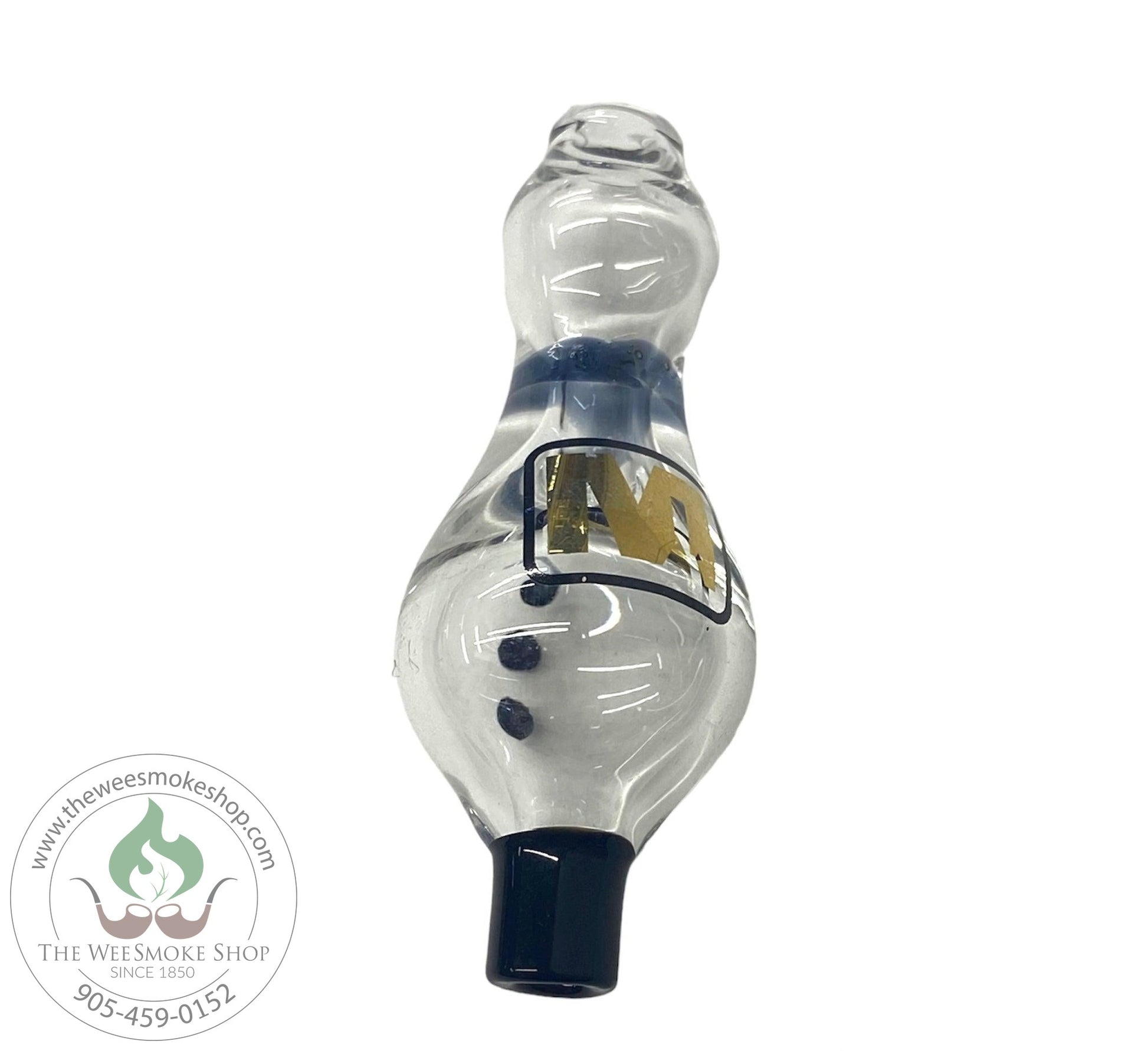 Marley Long Carb Cap-Black-Dab Rig Accessories-The Wee Smoke Shop