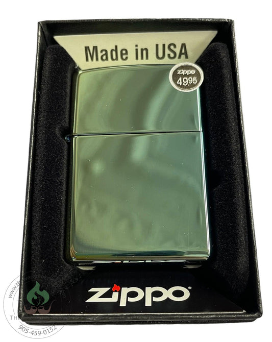 Zippo Reflective Teal - Zippo - The Wee Smoke Shop