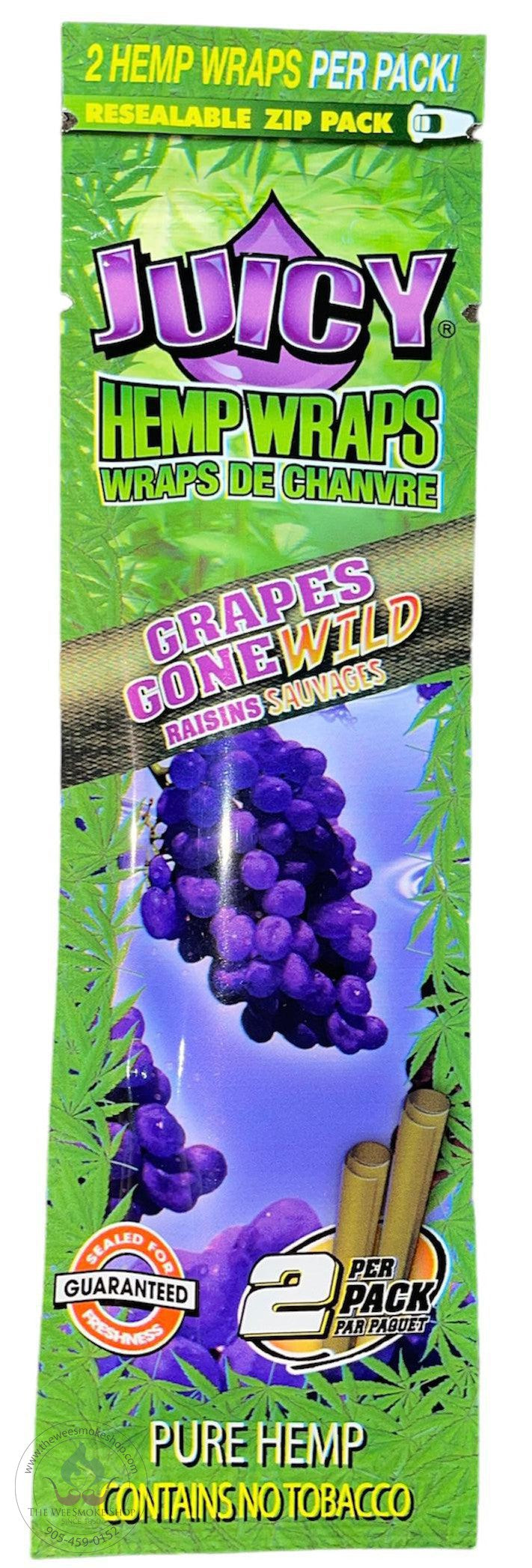 Juicy Jay Hemp Wraps - Grapes Gone Wild - The Wee Smoke Shop