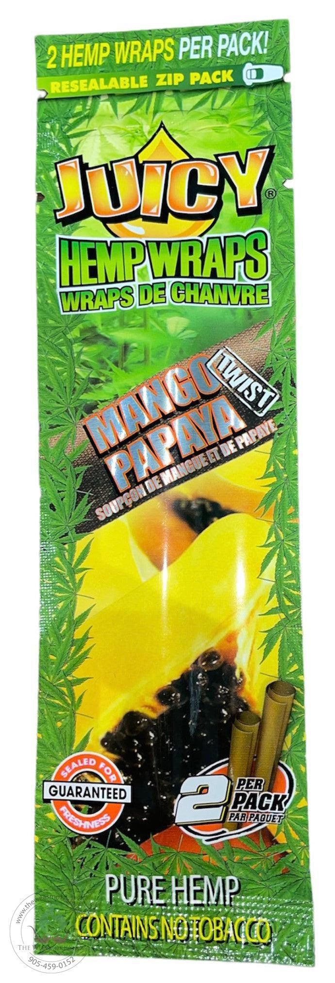 Juicy Jay Hemp Wraps - Mango Papaya Twist - The Wee Smoke Shop
