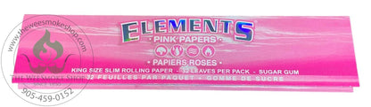 Elements Pink King Size Papers-The Wee Smoke Shop