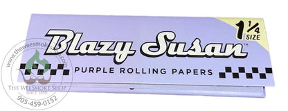 Blazy Susan Purple Rolling Papers-rolling papers. In the size 1 1/4