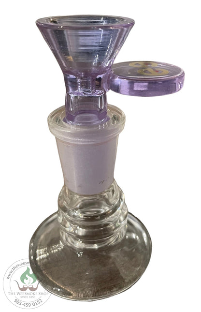 Cheech (14mm) Glass Bowl: Solid Colours-Bowls-Purple- The Wee Smoke Shop