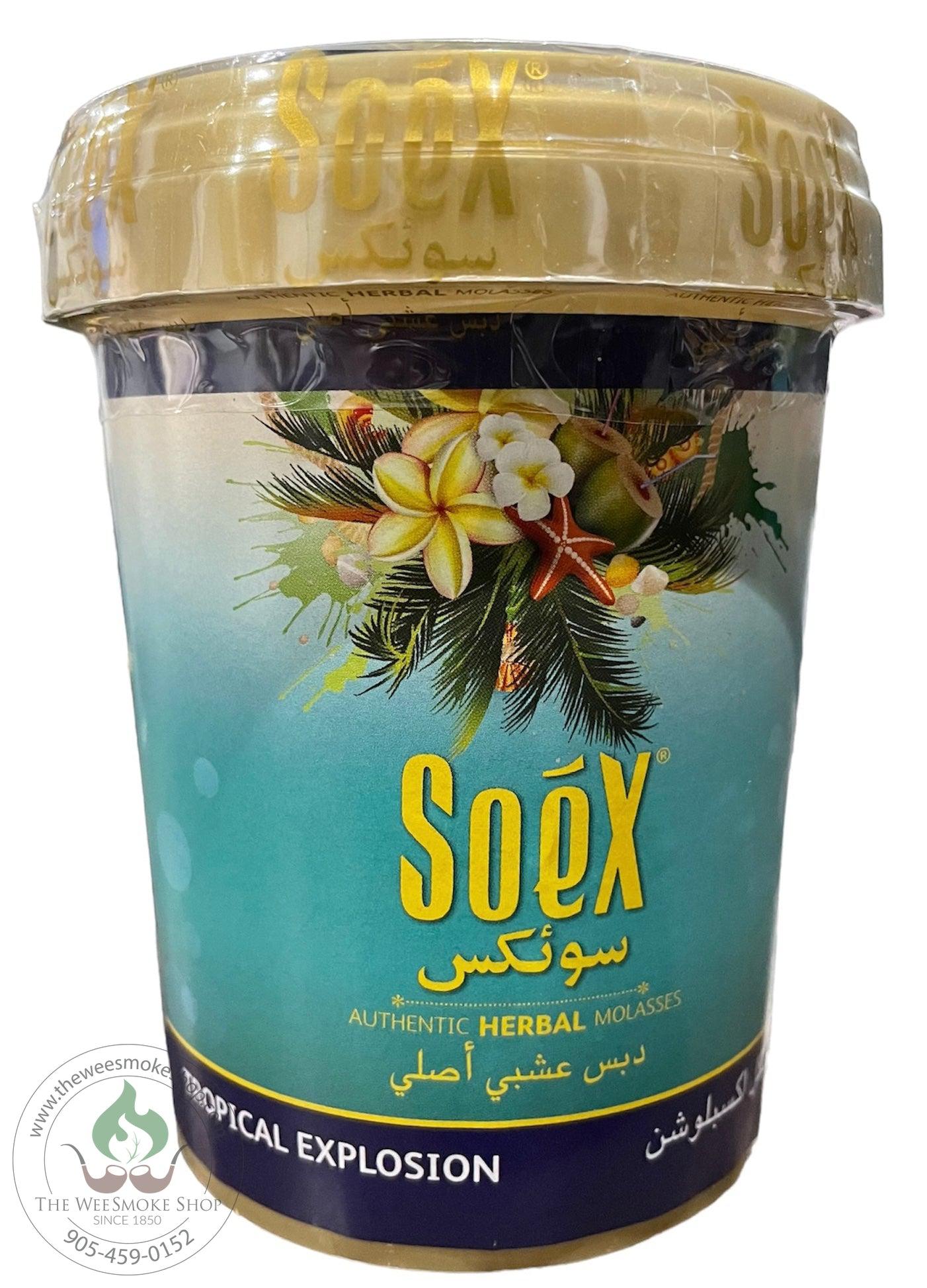 Tropical Explosion Soex Herbal Molasses (250g)-Hookah accessories-The Wee Smoke Shop