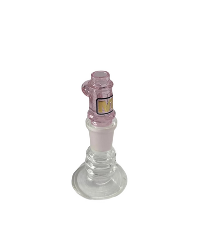 Pink Marley Glass Popper (14mm) -Popper - Pink - The Wee Smoke Shop
